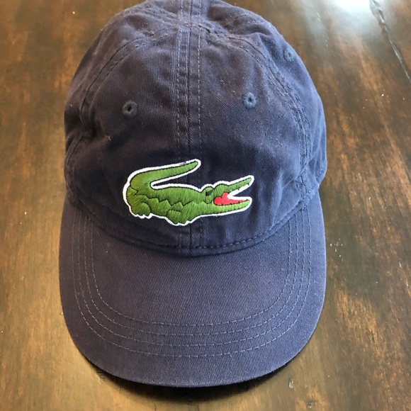 lacoste kids hat